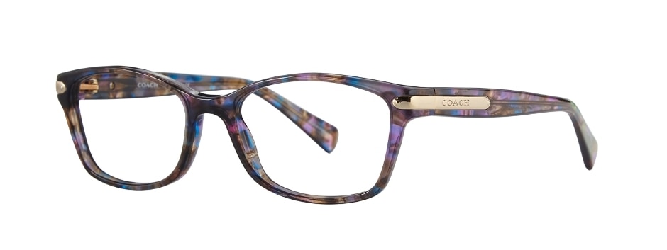 Coach purple glasses frame Clearance